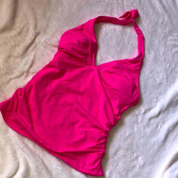 Athleta Other - Athleta Shirrendipity Halter Tankini Top, S